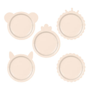 Irregularly shaped paper plate